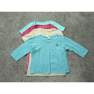 Lot of 4 Shirt Womens Medium Top Threads Merona George Rebecca Malone